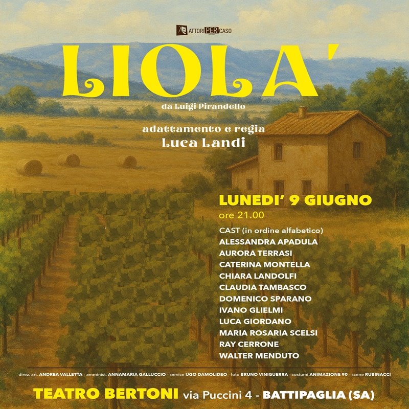Ray Cerrone al Teatro Bertoni