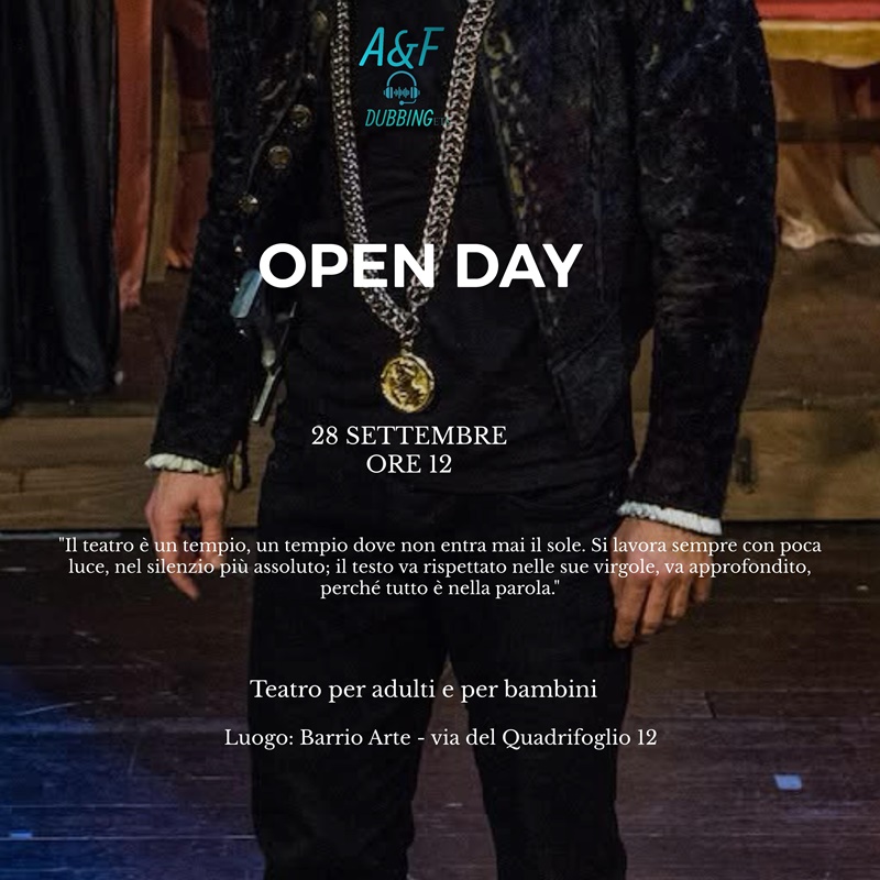 OPEN DAY TEATRO